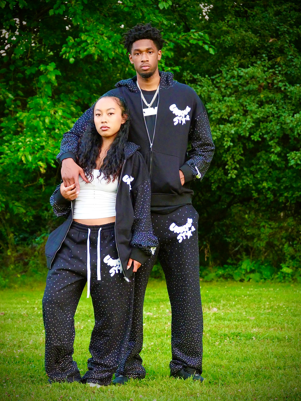 Unique star RHINESTONE  001