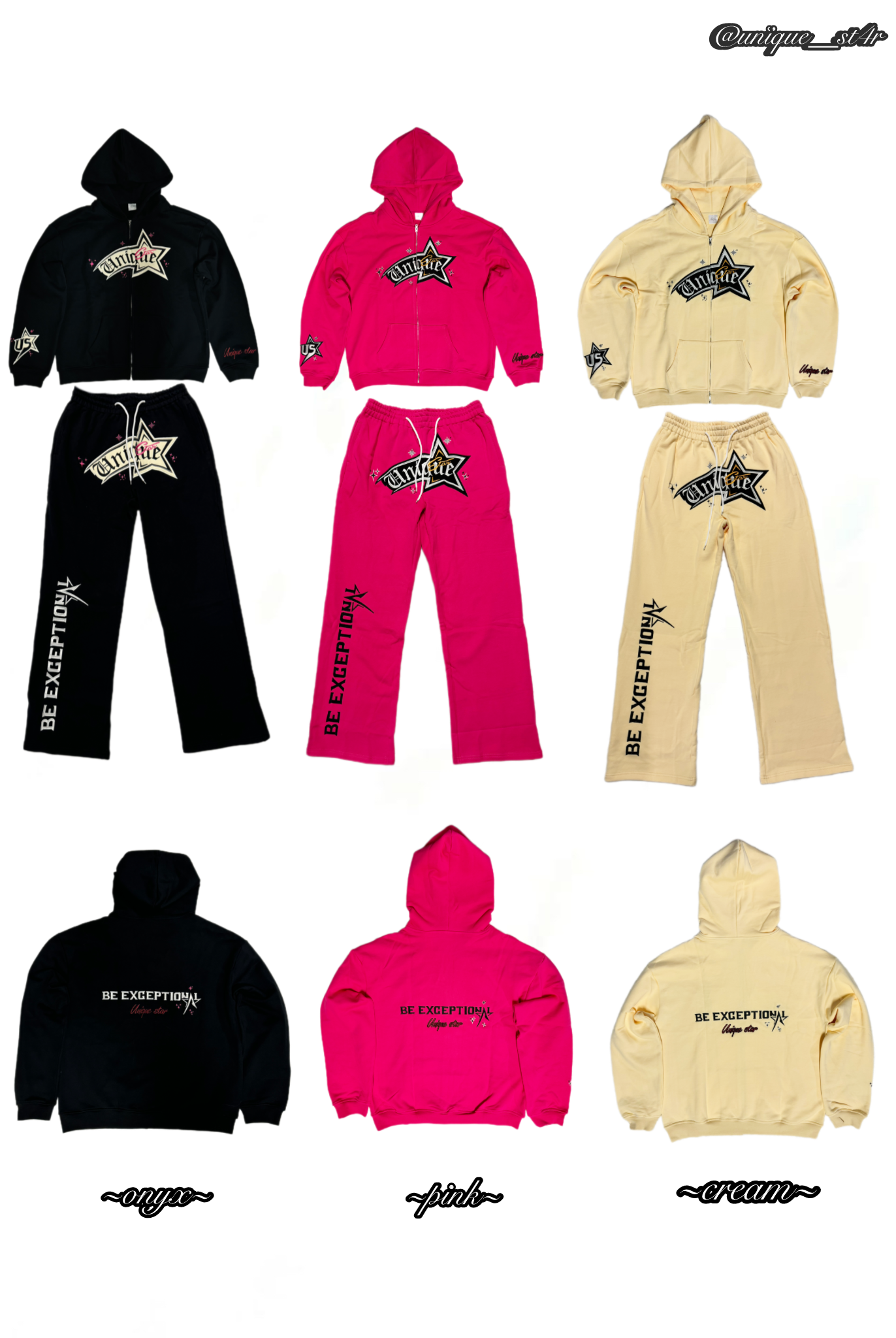 Unique star TRACKSUIT 001